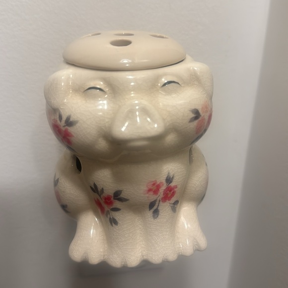 ScentSationals Wilber The Pig Accent Mini Wax Plug In Warmer Floral Farmhouse - Picture 3 of 8